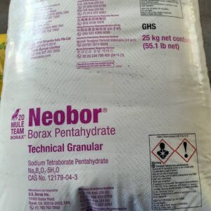 Sodium Borate (Borax) 25kgs. - โซเดียมโบเรต (บอแรกซ์)