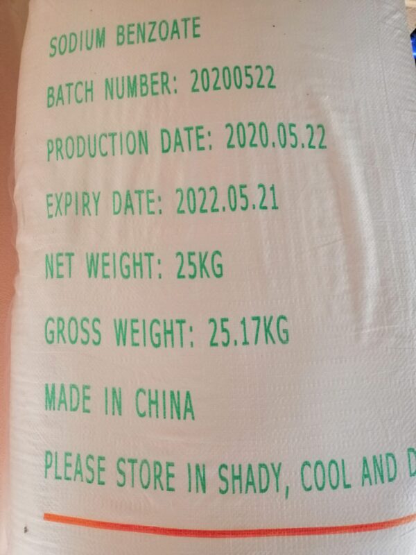 Sodium Benzoate 25 kg. - โซเดียมเบนโซเอท สารกันบูด - Image 3